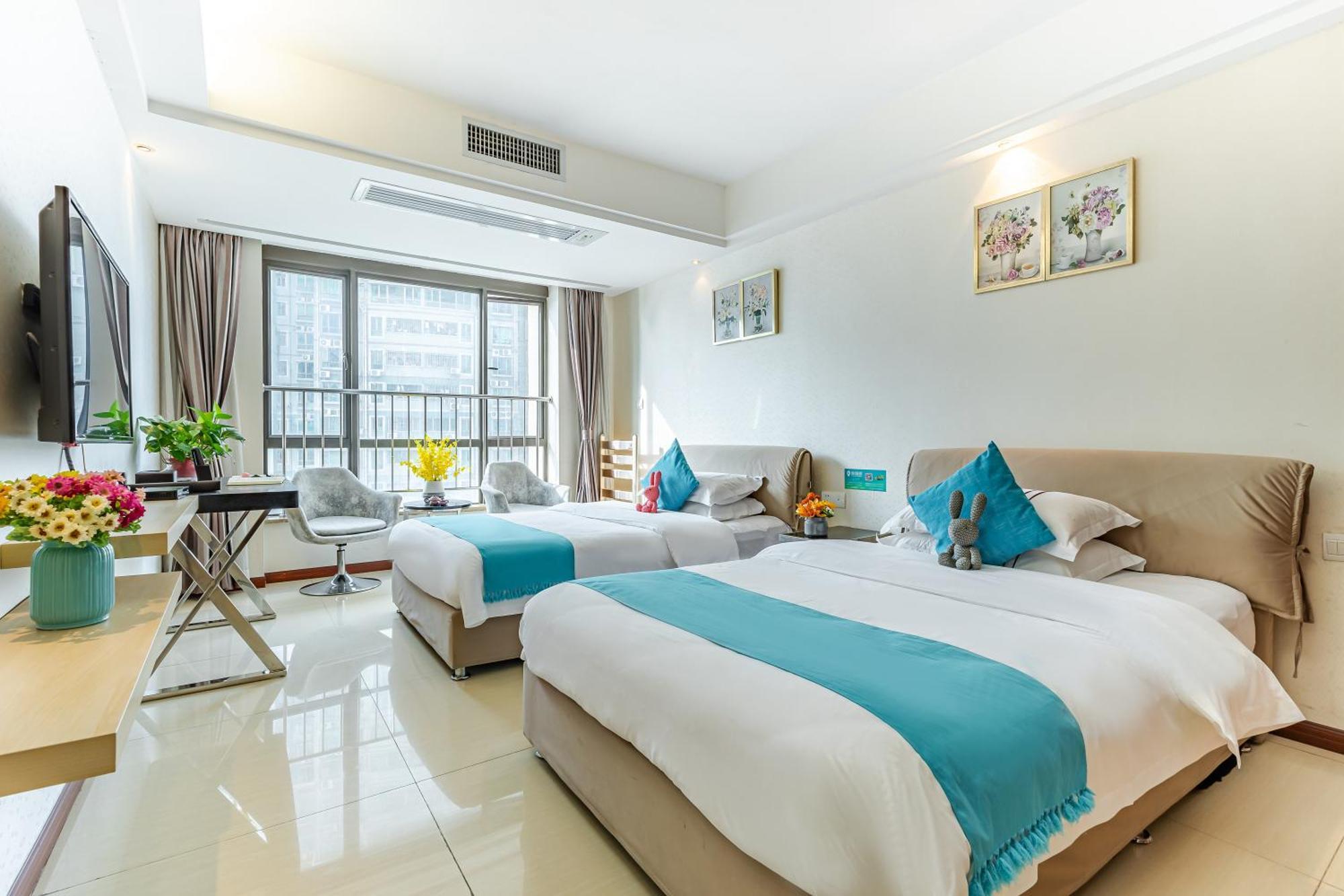 Waifiden Apartment Min Jian Financial Building-Free Shuttle Bus During The Canton Fair Exterior foto