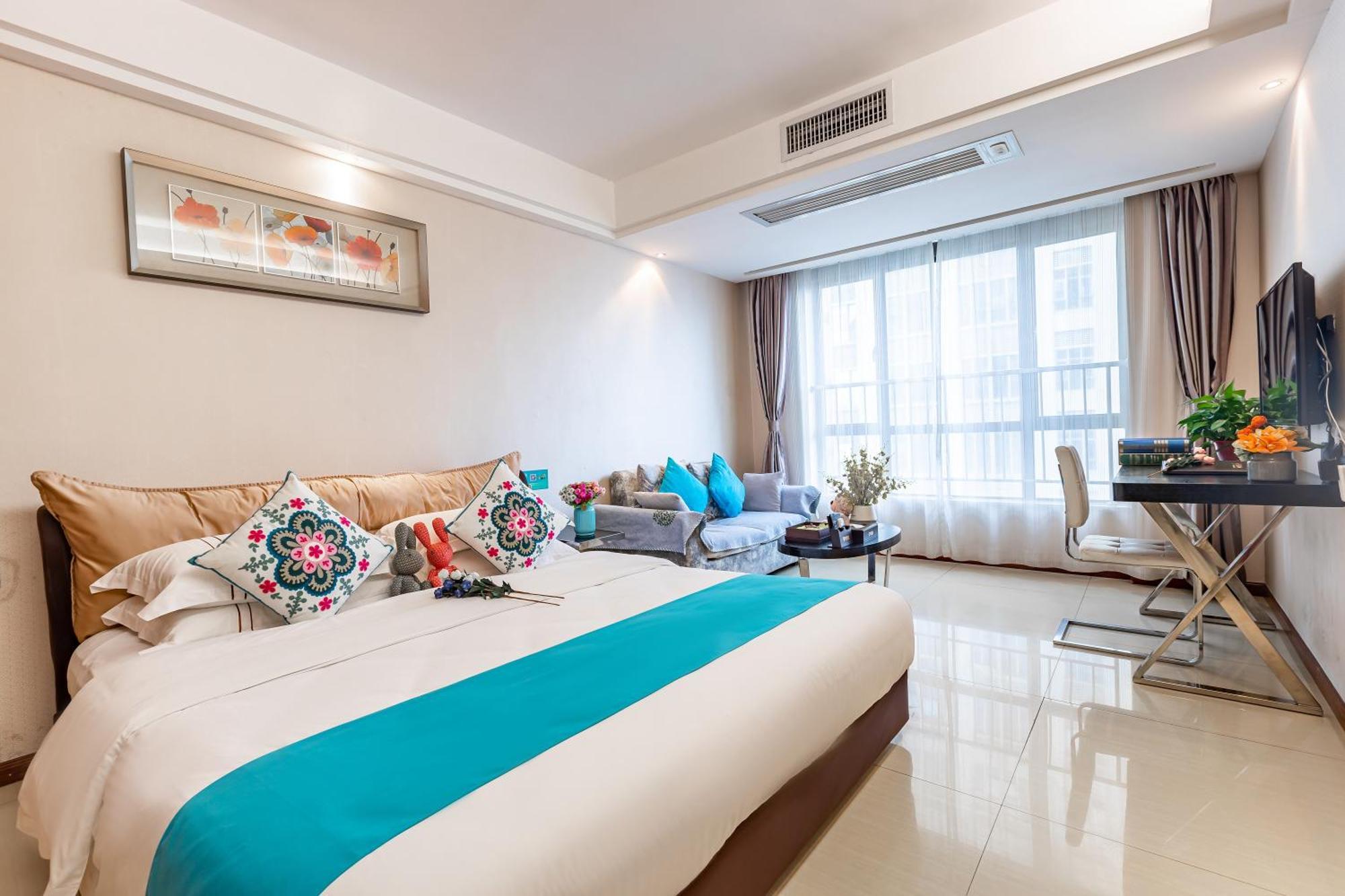 Waifiden Apartment Min Jian Financial Building-Free Shuttle Bus During The Canton Fair Exterior foto